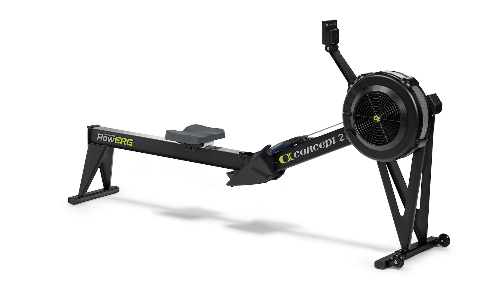 RowErg with 20 inch seat height side profile